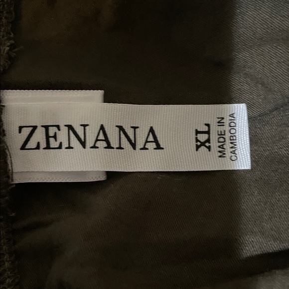 Zenana Outfitters greenish gray Bike Shorts New in the package - Picture 3 of 5